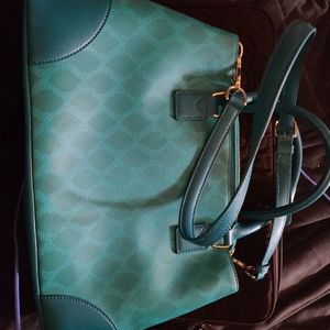 Vera Bradley Teal Leather Purse